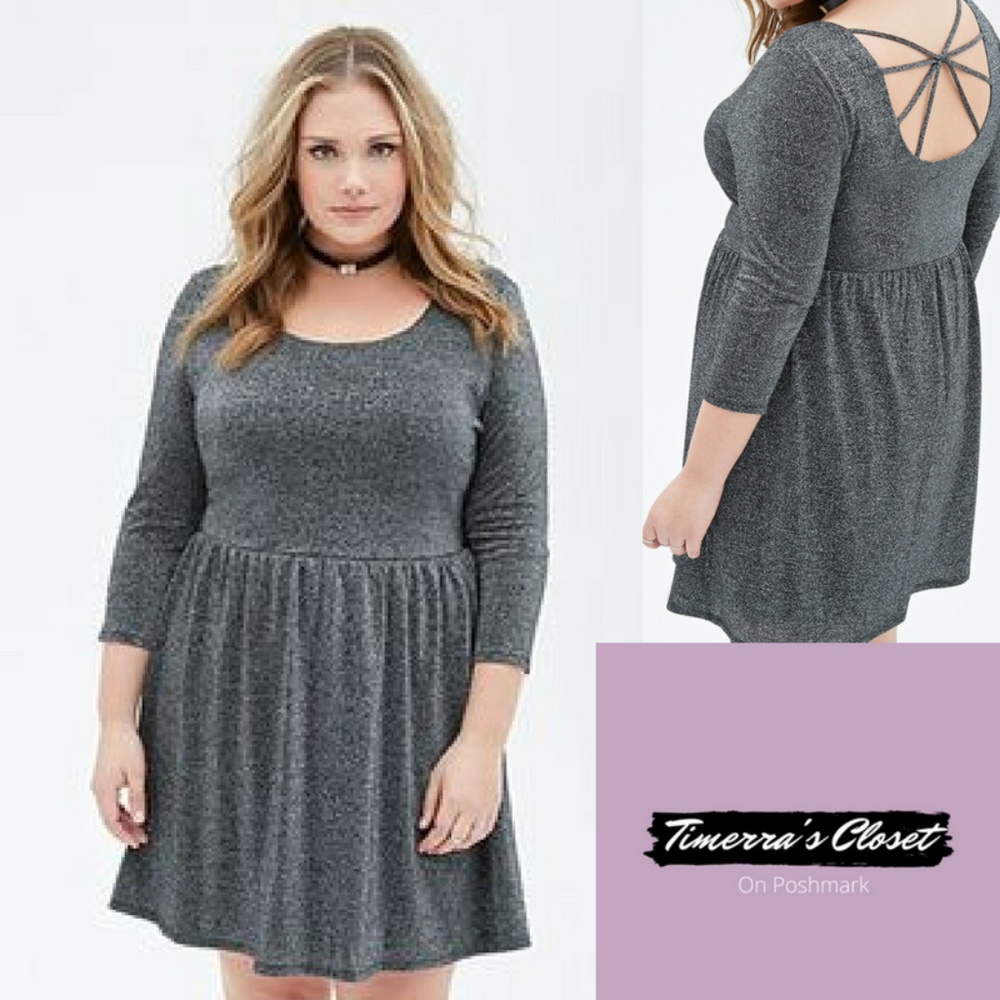 Plus Size  Fit & Flare Dress