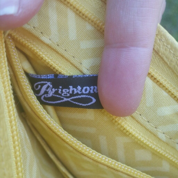 Brighton Bags Brighton Piper Leather Tassel Crossbody Bag Yellow