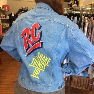 NOS Vintage 90's Lee RC Cola Denim Jean Jacket