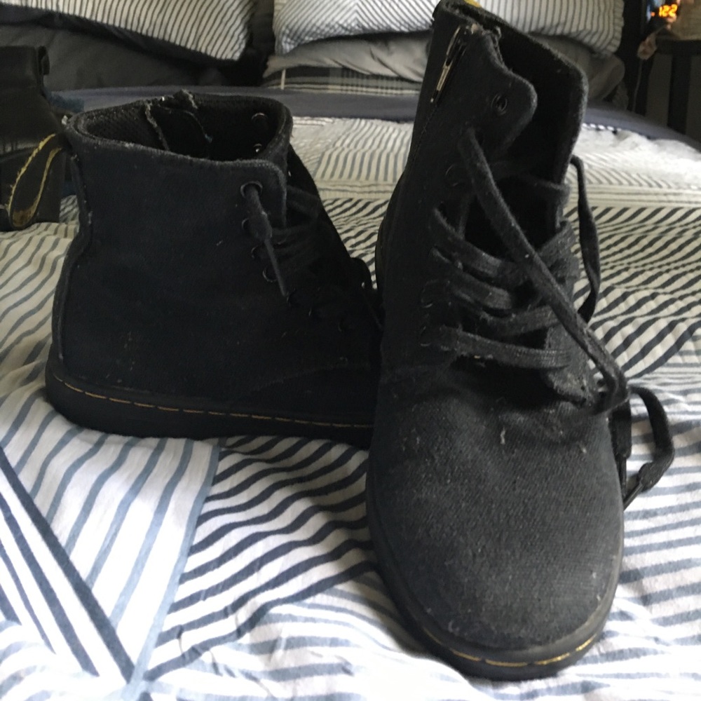 Kids lace up Dr Martens
