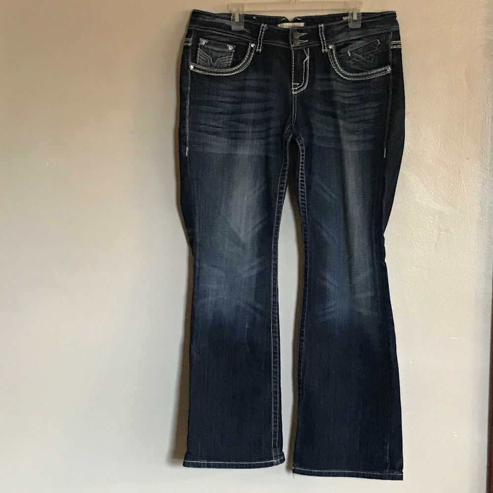 Vigoss Blue Jeans Boot Cut Size 16