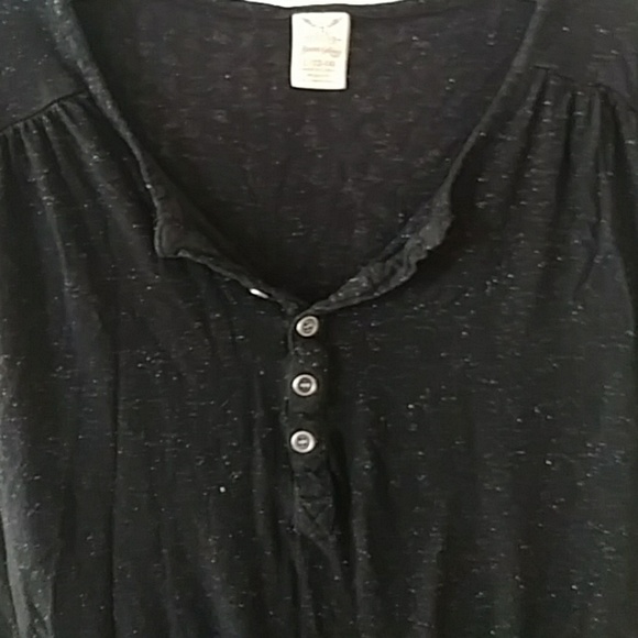 🌟Long sleeve black shirt - Picture 3 of 4