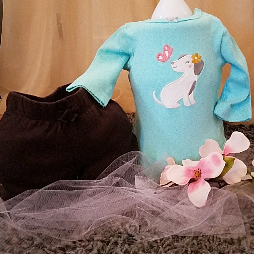 ✴Dark Brown & Teal Onesie Outfit✴