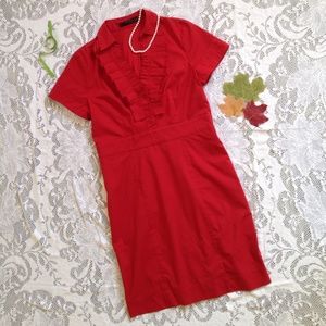 The Limited Red Sheath Dress Size 10