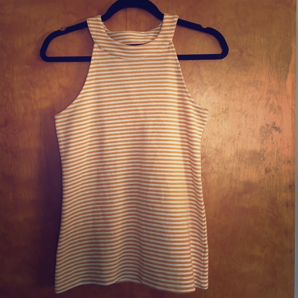 Anthropologie high neck tank top