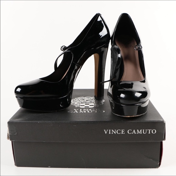 Vince Camuto Shoes - Vince Camuto  Jasper patent leather Mary Jane heel