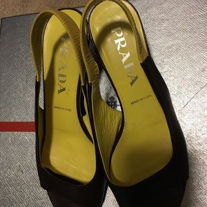 Authentic Prada Sling back Shoes (no box)
