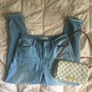 BP Nordstrom boyfriend jeans high wasted