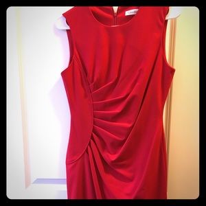 NWT Red Calvin Klein Dress