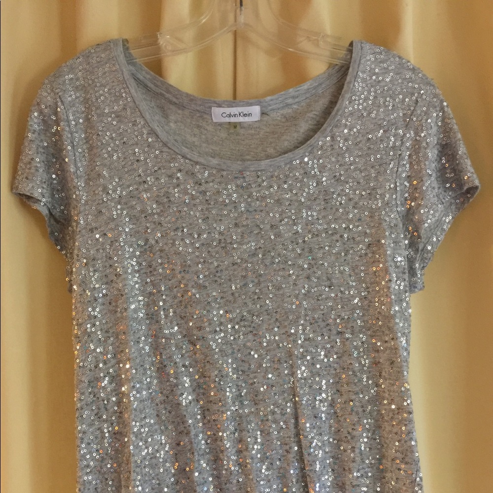 Calvin Klein sequined t-shirt