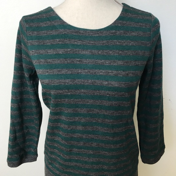 [Ann Taylor LOFT] Stripped Sweater Dress - Picture 2 of 6
