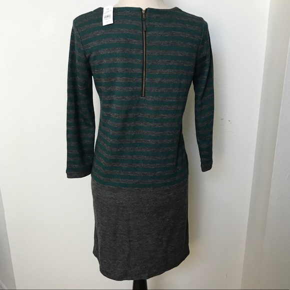 [Ann Taylor LOFT] Stripped Sweater Dress - Picture 3 of 6