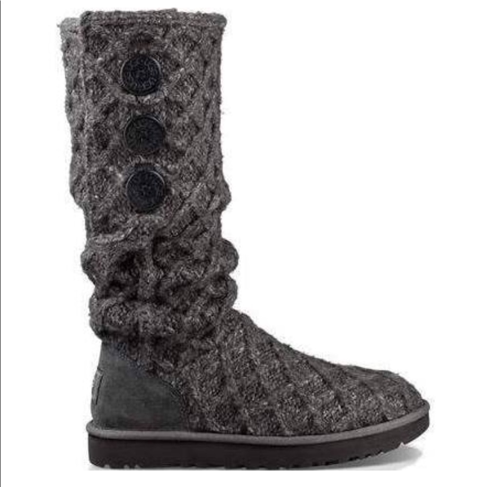 Ugg Lattice Cardy Tall Knit Boots