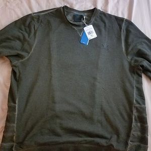 Adidas Army Green (DYE) Crew Neck Sweatshirt