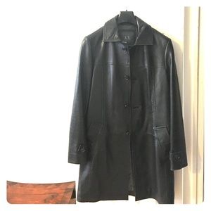 Armani Exchange leather jacket