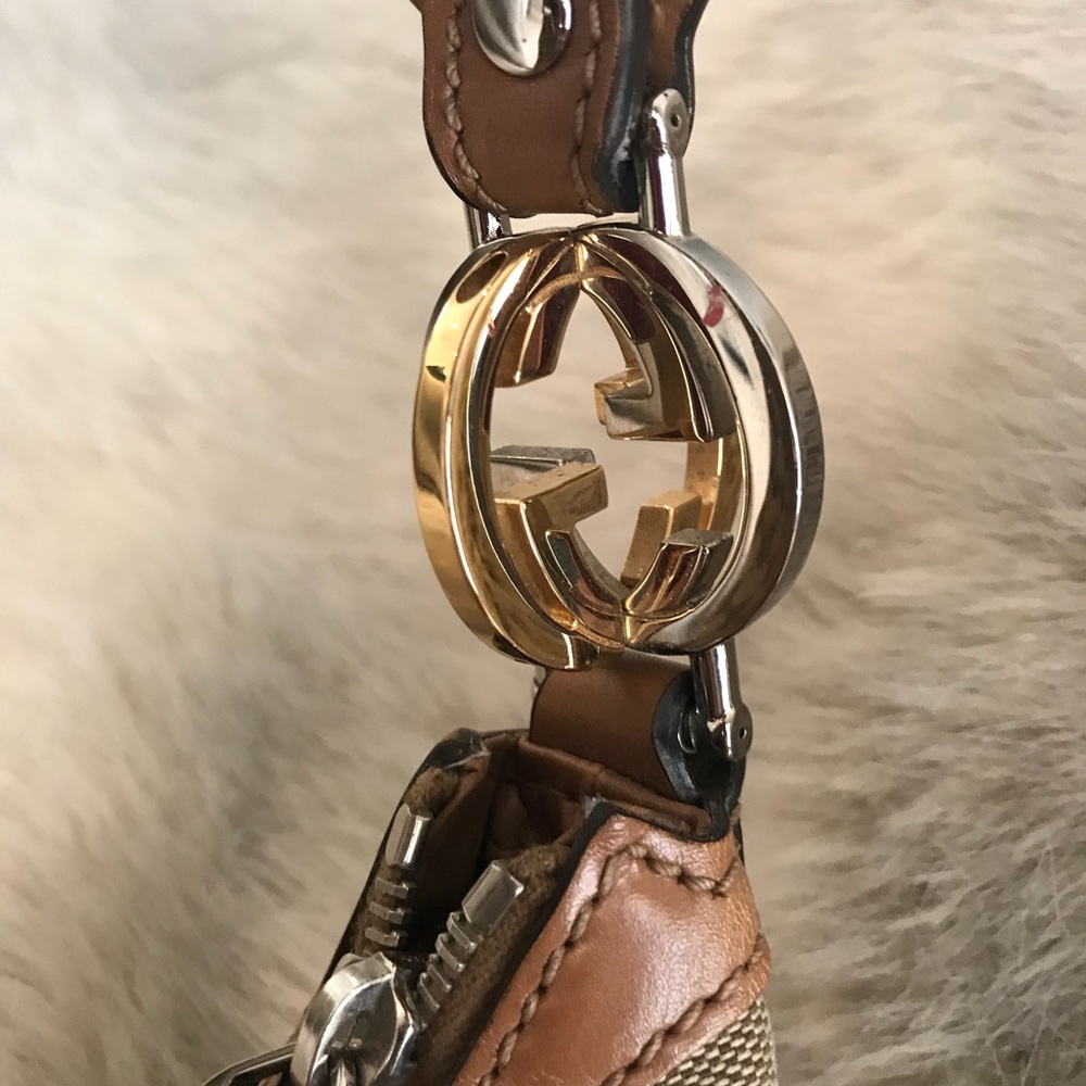 Authentic Gucci Monogram Hobo bag - Picture 2 of 8