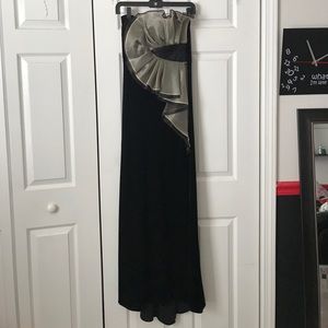 Betsy & Adam Velvet Gown Betsy & Adam Velvet Gown