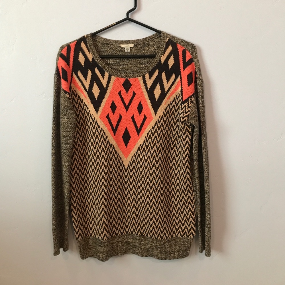 Patterned women's sweater