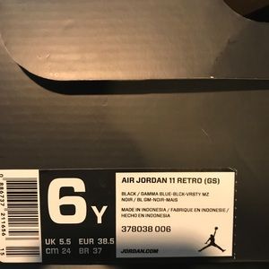 Jordan Gamma Blue 11s