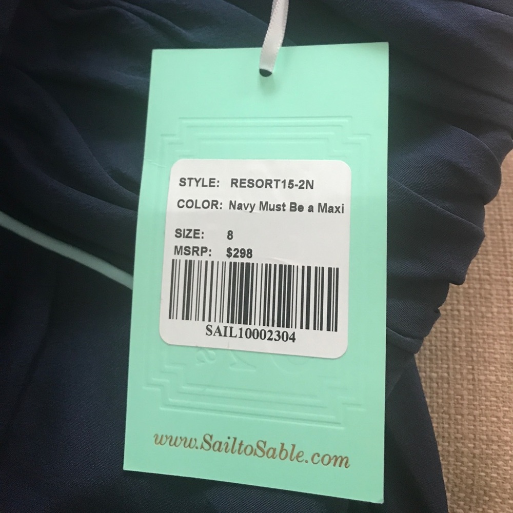 NWT silk Maxi - Picture 6 of 7