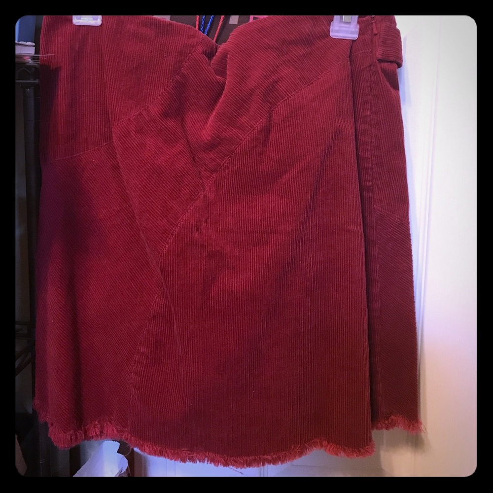 Red skirts