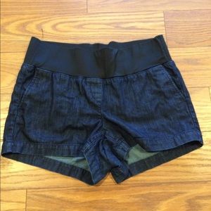 Loft Petite Maternity Jean Shorts