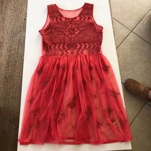 Mesh Free People dress