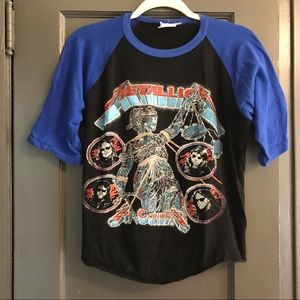 Vintage Authentic RARE Metallica Tour T shirt