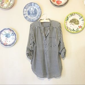 Gingham blouse