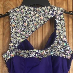 Purple prom dress Purple prom dress