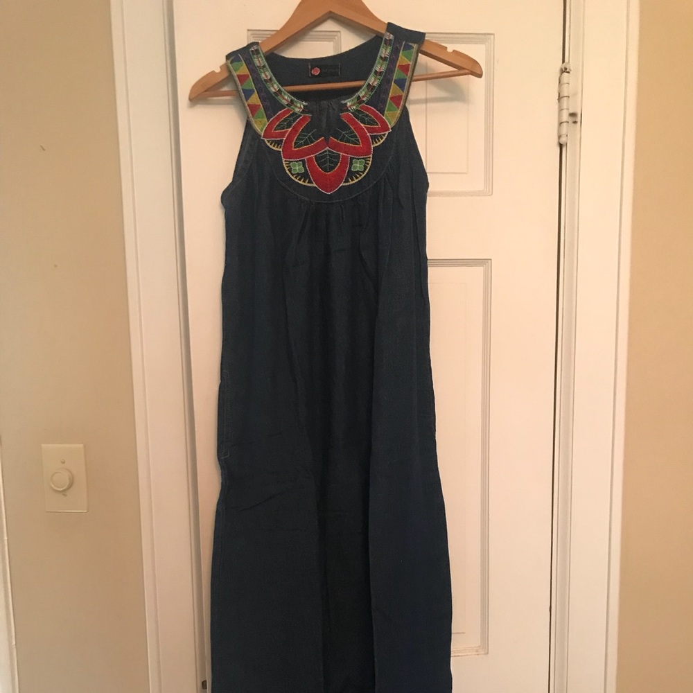 Denim dress
