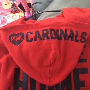 VS cardinals zip up