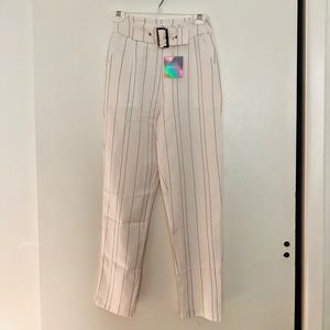 Pinstripe Trousers