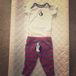 3 month matching winter outfit