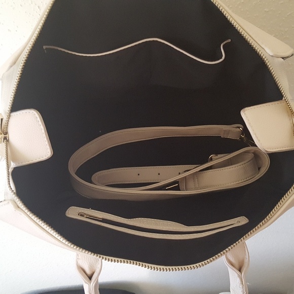 Beige Panel Purse - Picture 3 of 5