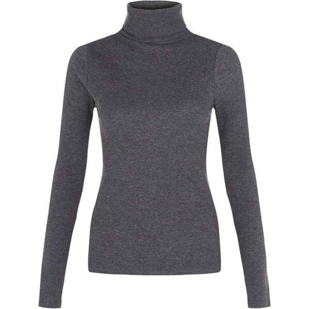 Dark Grey Long sleeve turtleneck