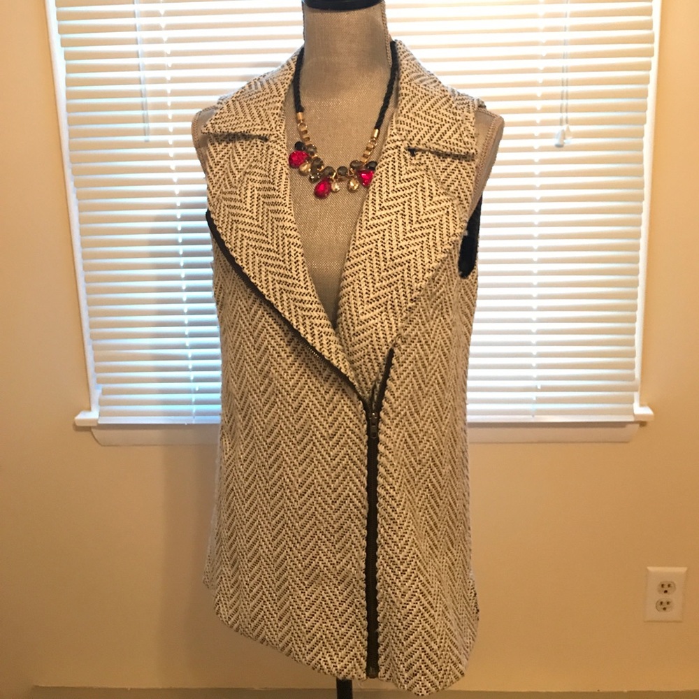 Chevron stylish vest