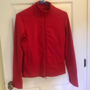 Red Zella athletic wear jacket