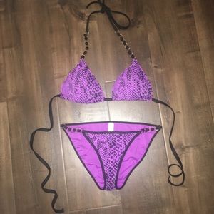 Victoria’s Secret PINK Purple Bikini Bathing Suit Victoria’s Secret PINK Purple Bikini Bathing Suit