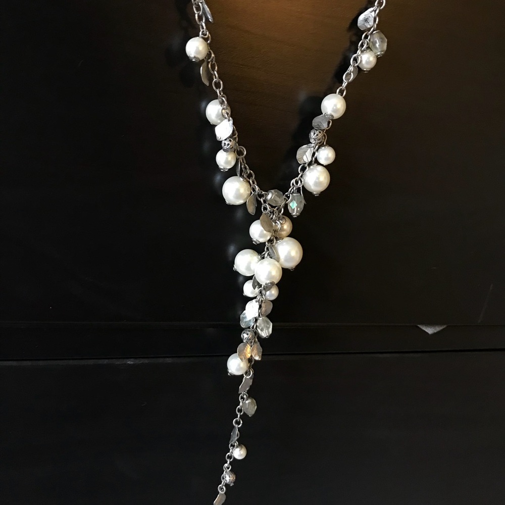 Buckle brand Low hanging necklace. V shaped