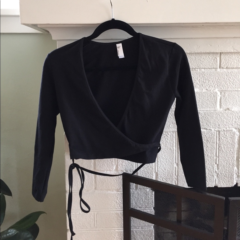 American Apparel crop top