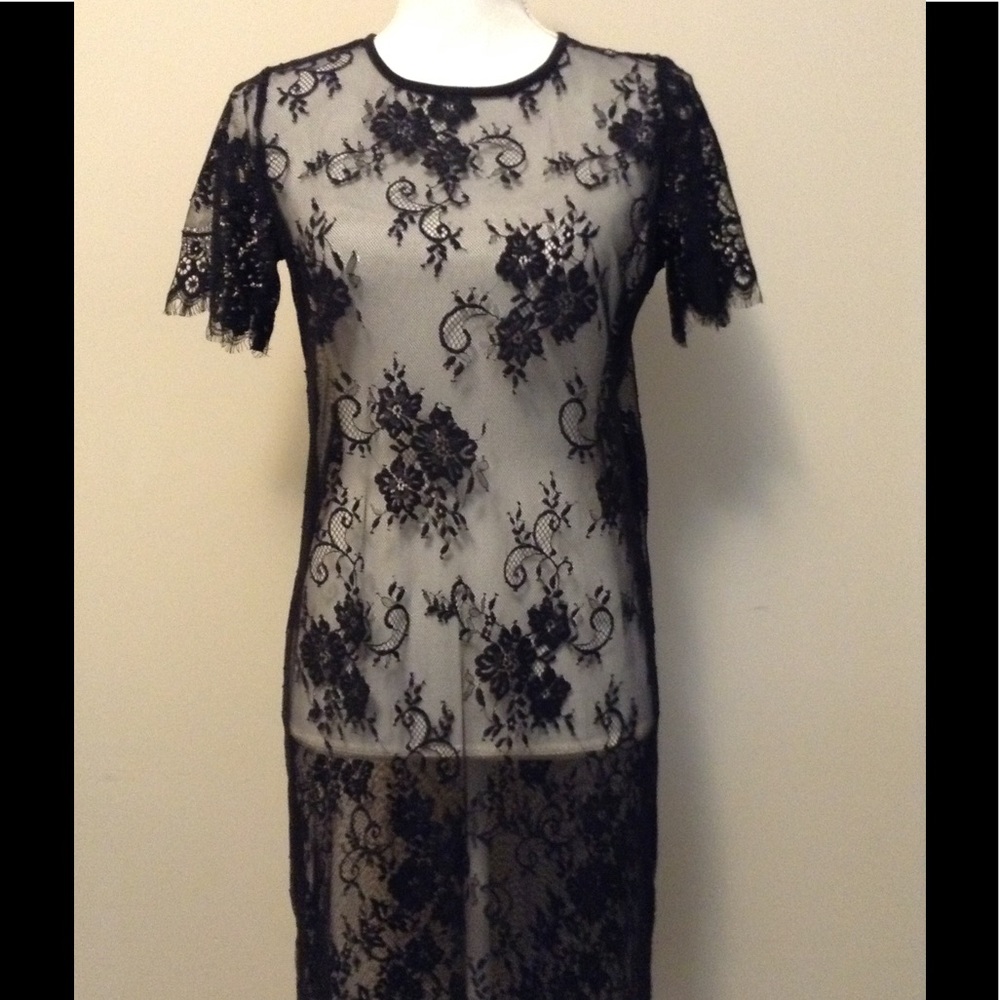 HM lace dress