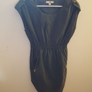 Ya military green dress
