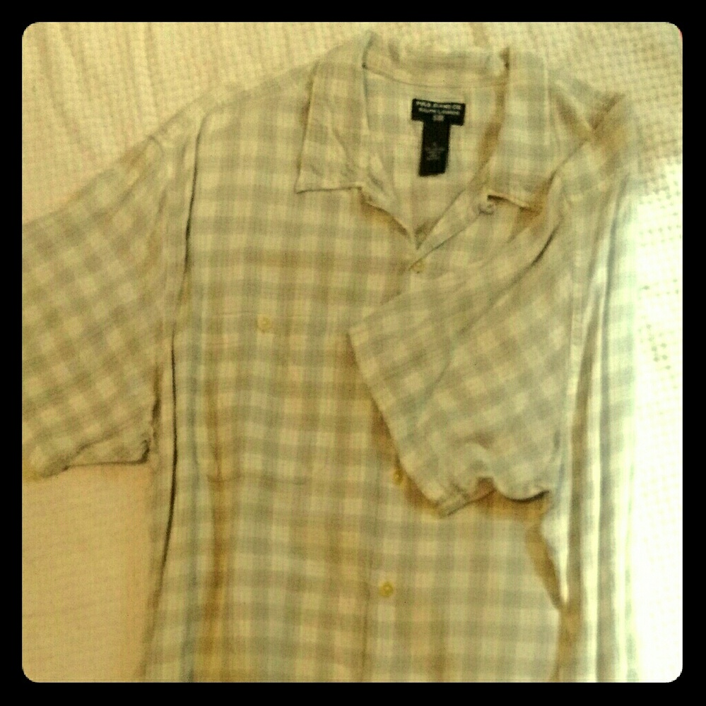 Polo button-up shirt