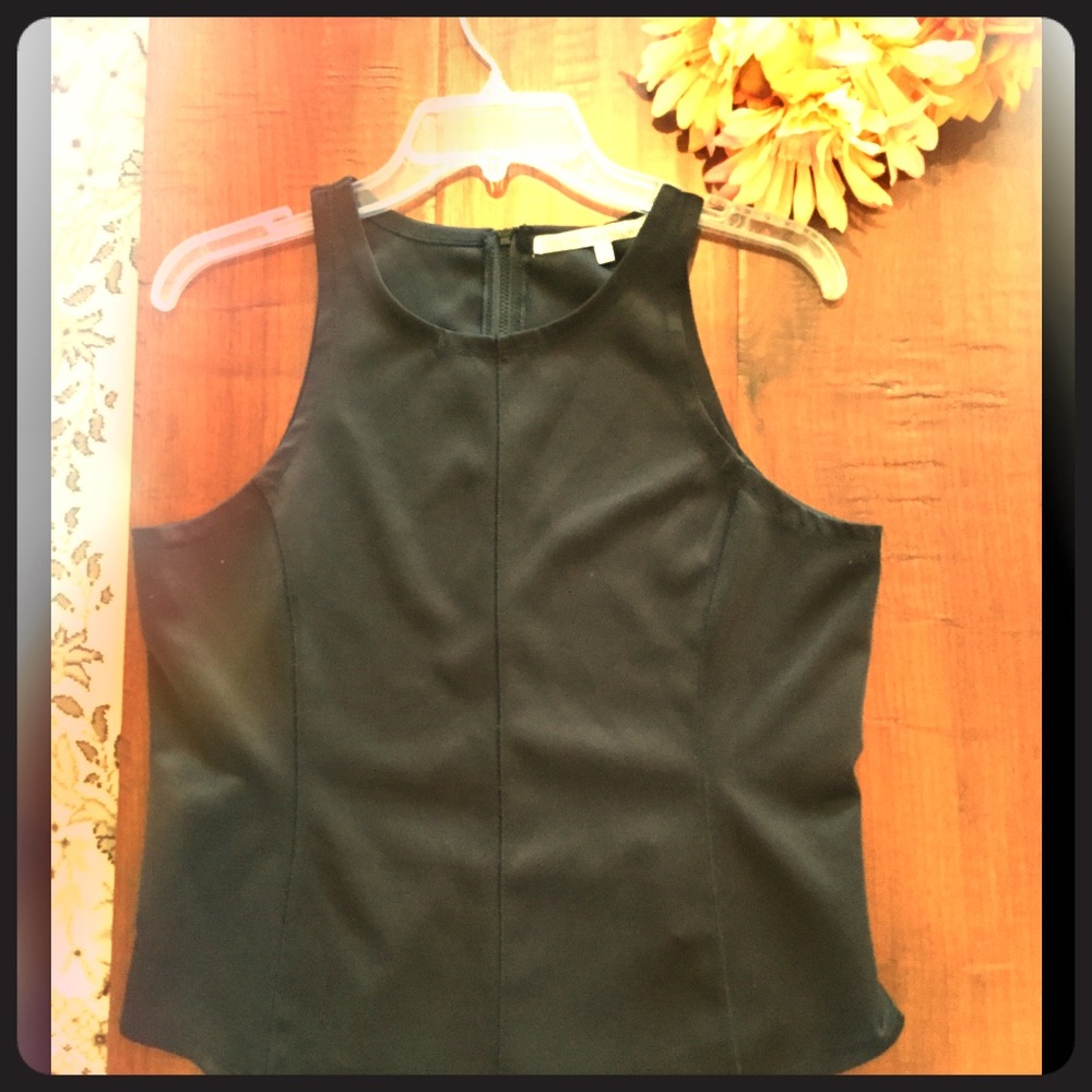 RACHEL Rachel Roy Chic Black Crop Top