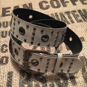 Faux Leather Belt