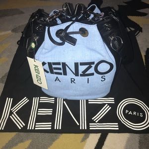 Brand new Kenzo bucket bag. 2 straps included.