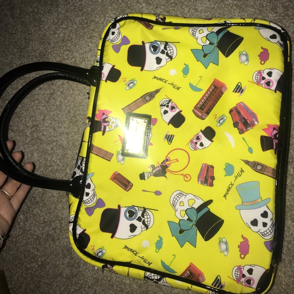 Betsy Johnson makeup bag