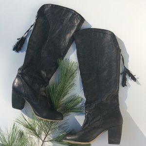 Leather Steve Madden Knee Boot