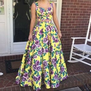 Rachel Allan 2 Piece Prom Dress Rachel Allan 2 Piece Prom Dress